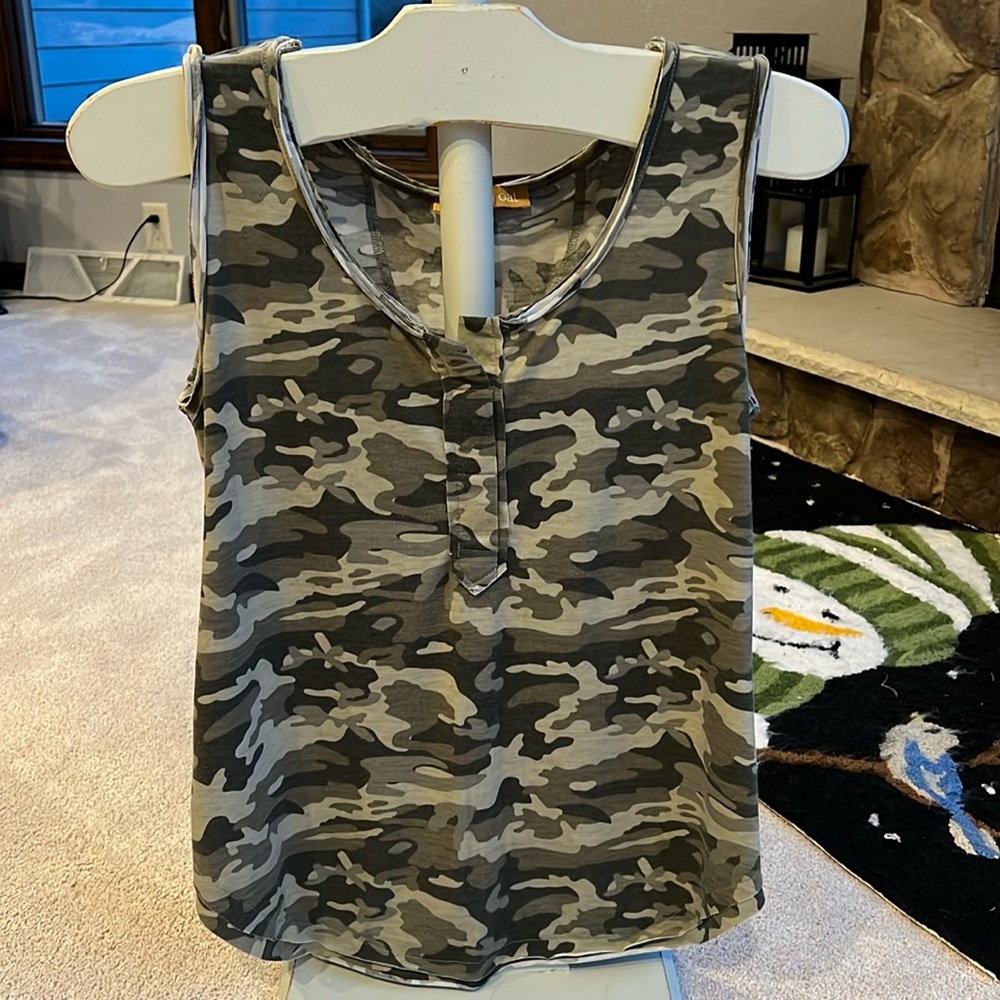 Emmer & Oat Camo Tank